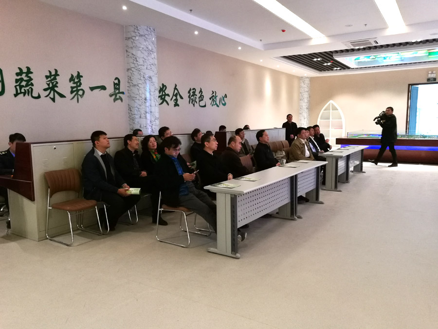 上海市商委領導視察工作(圖1)